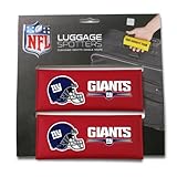 NFL New York Giants Original Patented Luggage Spotter® Travel Bag Tag Luggage Handle Wrap (2-pack) - CLOSEOUT! ONLY A FEW LEFT IN RED!
