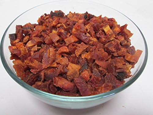 Sun Dried California Diced Peaches, No Added Sugar, 1 LB bag, Candymax