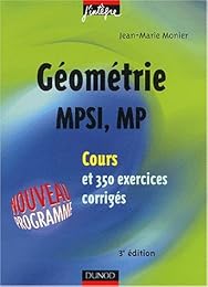 Géométrie MPSI, MP