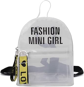 Mini sac a dos transparent Clearance
