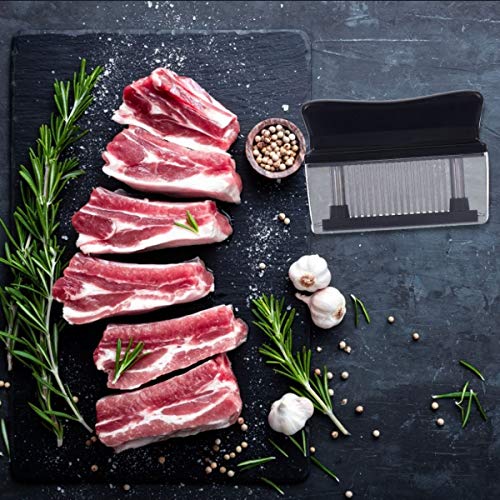 Vasdoo Meat Tenderizer, 48 Stainless Steel Sharp Needle Blade Kitchen Tool for Tenderizing Steak, Beef,Marinade and BBQ