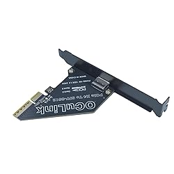 LetLinkSo PCIe 4.0 x4 to Oculink External SFF-8612