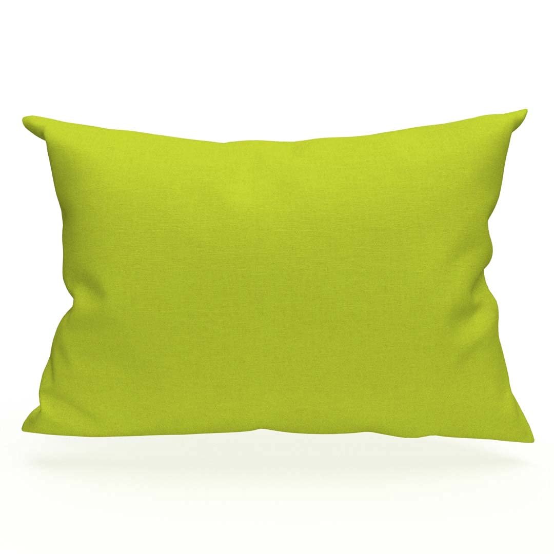 Soleil d'ocrerectangle pillow case - 19 x 29-inch-plain Atmo lime green