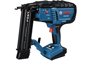 BOSCH GNH18V-18MN 18V Brushless 18-Gauge Brad Nailer - Cordless Power, Fastens up to 2,000 Nails per Charge, One-Handed Activ