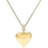 Lit Wall Gold Pendant Necklace for Women 18K Gold Plated Dainty Gold Necklace for Women, Jewelry Gift for Her