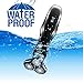 KOOWHEEL Electric Shaver Razor For Men 4 in 1, Beard Trimmer Waterproof Wet Dry Rotary Shaver Cordless Hair Trimmer Nose Hair Trimmer Facial Cleaning Brush USB Rechargeable Black