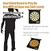 Yuham Magnetic Dart Board Indoor Outdoor Games for Adults and Family, Toys Gifts for 5 6 7 8 9 10 11 12 13 Year Old Boy Kids, 12pcs Safe Darts, Easily Hangs Anywhere