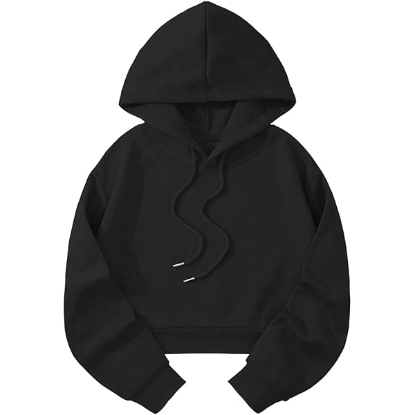 Amazon.com: Hilinker Womens Graphic Long Sleeve Cropped