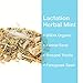 Pink Stork Liquid Gold: Fenugreek Breastfeeding Tea -Nursing Tea Helps Naturally Boost Milk Supply and Milk Flow with 7 Organic Herbs -Eases Gas and Colic in Newborns -Provides 30 Cups, Caffeine Free