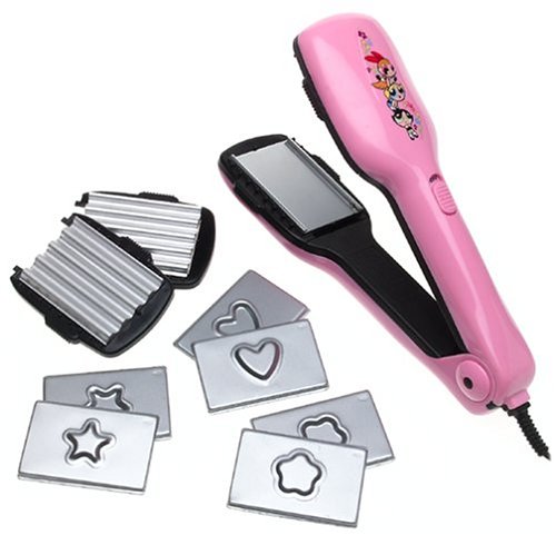 Amazon Com Powerpuff Girls Pp88cr Hair Crimper Set Beauty