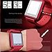 Relee U8 Bluetooth Smart Wrist Watch Phone Mate with Iphone Android Samsung HTC LG H (Red)