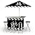 Best of Times Patio Bar and Tailgating Center Deluxe Package- Tiki