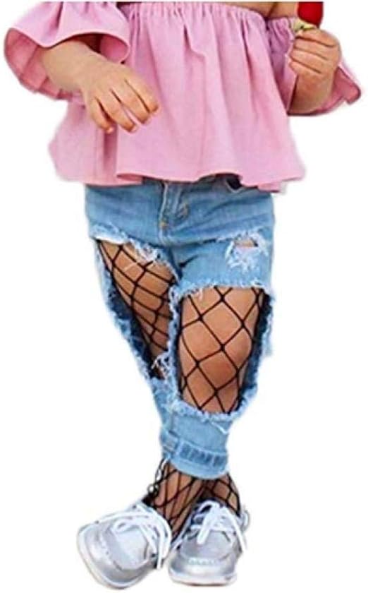 Mädchen Strumpfhosen Set 4 Stück - Atmungsaktive Baby Strumpfhosen 0-6 Jahre