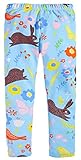 Fiream Girl's Cartoon Ankle Length Basic Leggings(1224TZ,2T)