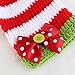 NUOLUX Costume Photography Props Crochet Hat and Clothes for Baby on Christmas Day