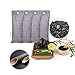 Bamboo Charcoal Air Purifying Bag, Moisture Absorber, Eco Friendly Car Air Purifier, Shoes Deodorizer, Closet Freshener(4 Pack)