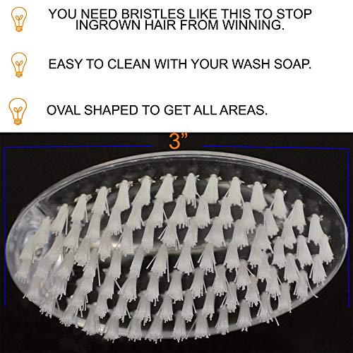 Mabua Cleansing And Ingrown Hair Brush 2 Pack Buy Online In