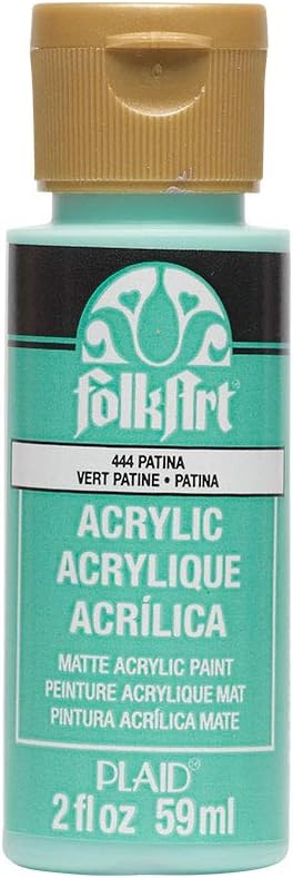 PlaidCraft FolkArt Acrylic Paint 2oz-Patina