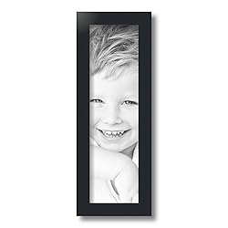 ArtToFrames 5x17 Inch Black Picture Frame, This