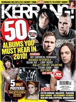 Kerrang Magazine 1293 My Chemical Romance Avenged Seven Fold Him Amazon Co Uk Kerrang Books