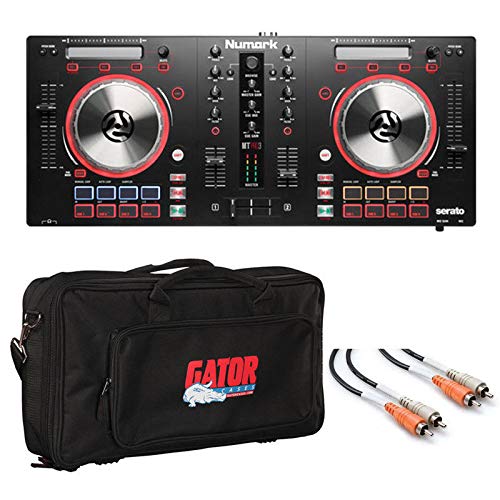 Numark Mixtrack Pro 3 Usb Dj Controller With Trigger Pads Serato Dj Lite Download Gator Gig Bag For Micro Controllers Stereo Interconnect Cable Top Value Bundle Buy