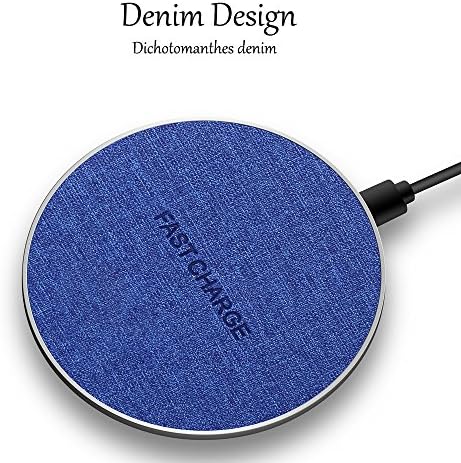 Fast Wireless Charger,Youlifang Fast Wireless Charging Pad for iphone8/8plus Samsung Galaxy S8/S7/S6/Edge/Plus/S6 Active,Moto Maxx, Moto Droid Turbo 2/Turbo,Google Nexus 6/5/5 & more.Black
