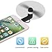 USB Phone Fan, Dtryou Fashion Portable 2 in1 Micro USB Fan with Two Leaves for iPhone 7 6/6S & 7 Plus/6s Plus & iPhone SE, iPad Air , Mobile Power , Android Amartphones (Black)
