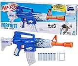 NERF FORTNITE Blue Shock Blaster Motorized 10 Dart Clip Elite Darts view 2