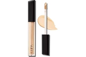 AK AEKYUNG LUNA Long-Lasting Tip Concealer Cover-Fit (#02 Beige) Full Coverage, for Under Eye Dark Circles, Fine Lines, Redness & Discoloration, Korean Makeup 0.26 Fl Oz