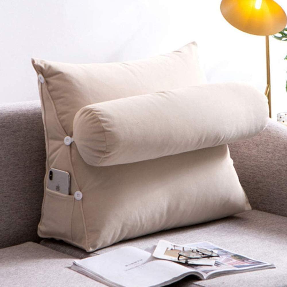 Amazon.de Lesekissen Rückenkissen Kissen Dreieck Rückenlehne