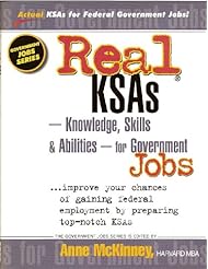 From Amazon.com. Click for details:
 eBooks: Real KSAs--Knowledge, Skills & Abilities--for Government Jobs (Government Jobs Series) - PREP Publishing eBooks: Real KSAs--Knowledge, Skills & Abilities--for Government Jobs (Government Jobs Series) - PREP Publishing