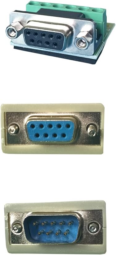 LFHUKEJI RS-232 To RS-485,RS-232 Female To RS-485/RS-422 485/422 Female Adapter Converter(Passive), Black&Blue, 1PACK - Image 4
