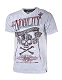 Nobility by Xzavier Men's Double Side All over print V Neck Shirt
