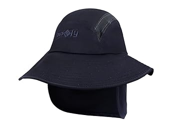 Fischerhut Herren Sonnenhut Sommer Anglerhut Strandhut Baumwolle Outdoor Faltbare Bucket Hat mit Nackenschutz Breite Krempe m