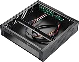 Compasty ITX Computer Case TX02 Mini Desktop HTPC Chassis Black SPCC view 5