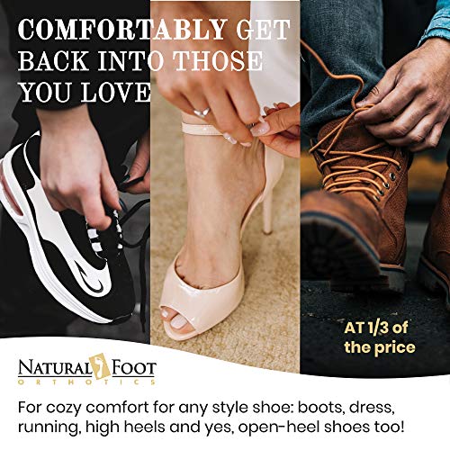 Natural Foot Orthotics Inserts for Plantar Fasciitis, Support Shoe