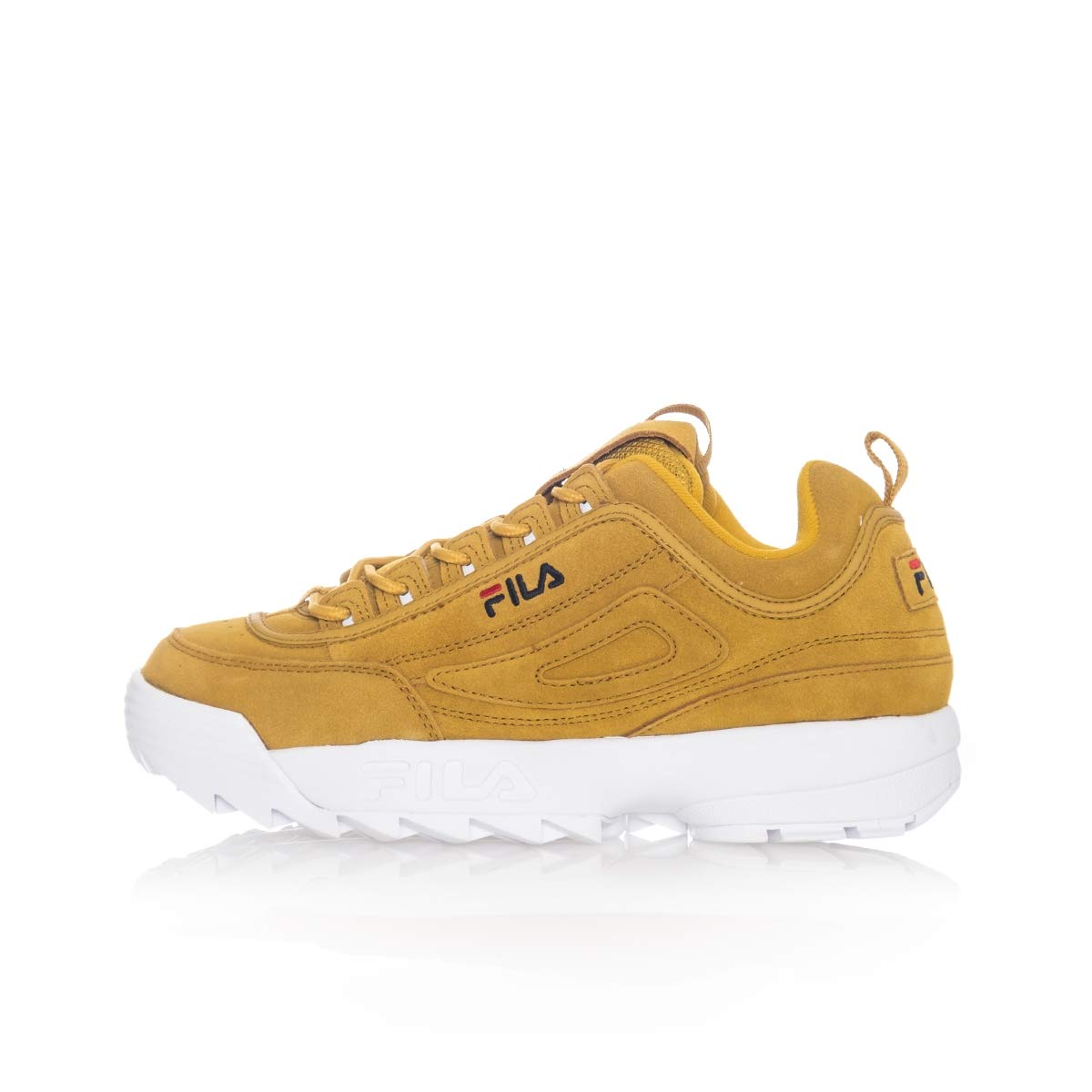 fila disruptor low yellow