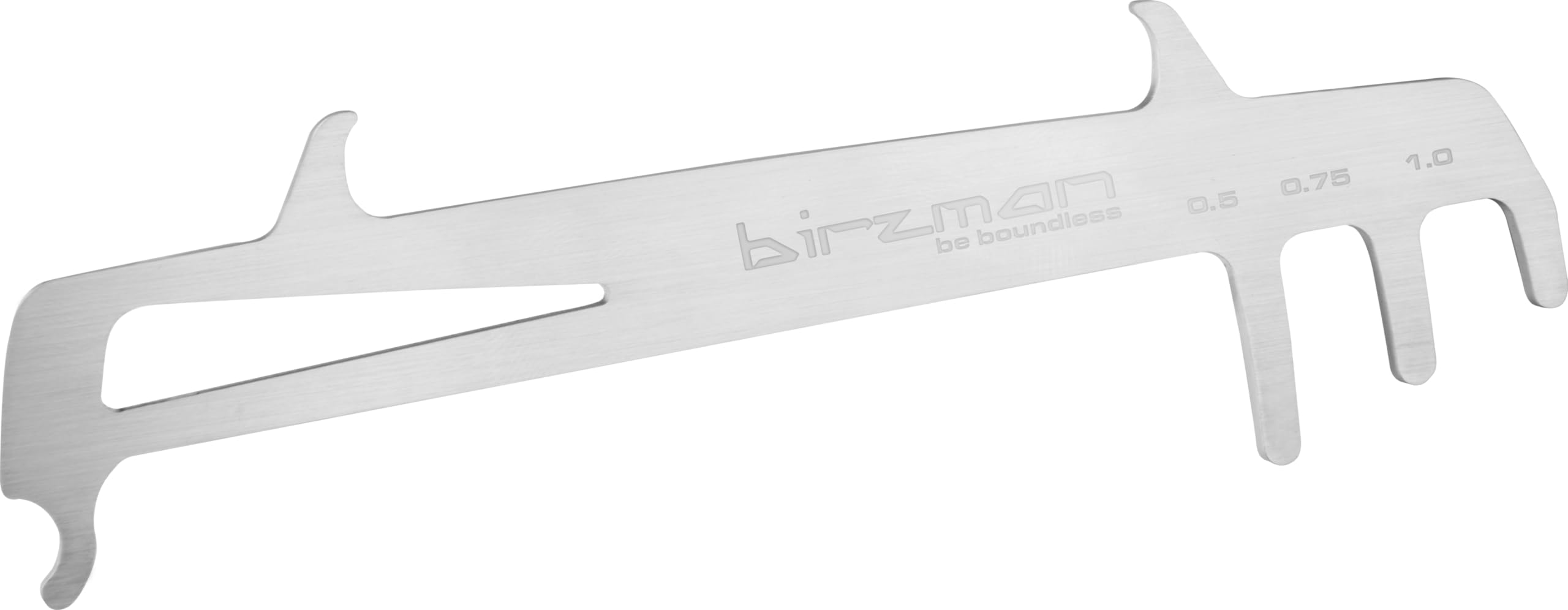 Birzman Chain Wear Indicator | Accurate and Easy-to-Use Tool for Measuring Chain Stretch | Compatible with All Bike Chains