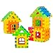 Creative Kids Interlocking Building Block Play Set for Kids w/ 138 Unique, Colorful Bricks & Convenient Carry Backpack - Educational Construction Kit for Preschool, Kindergarten & More