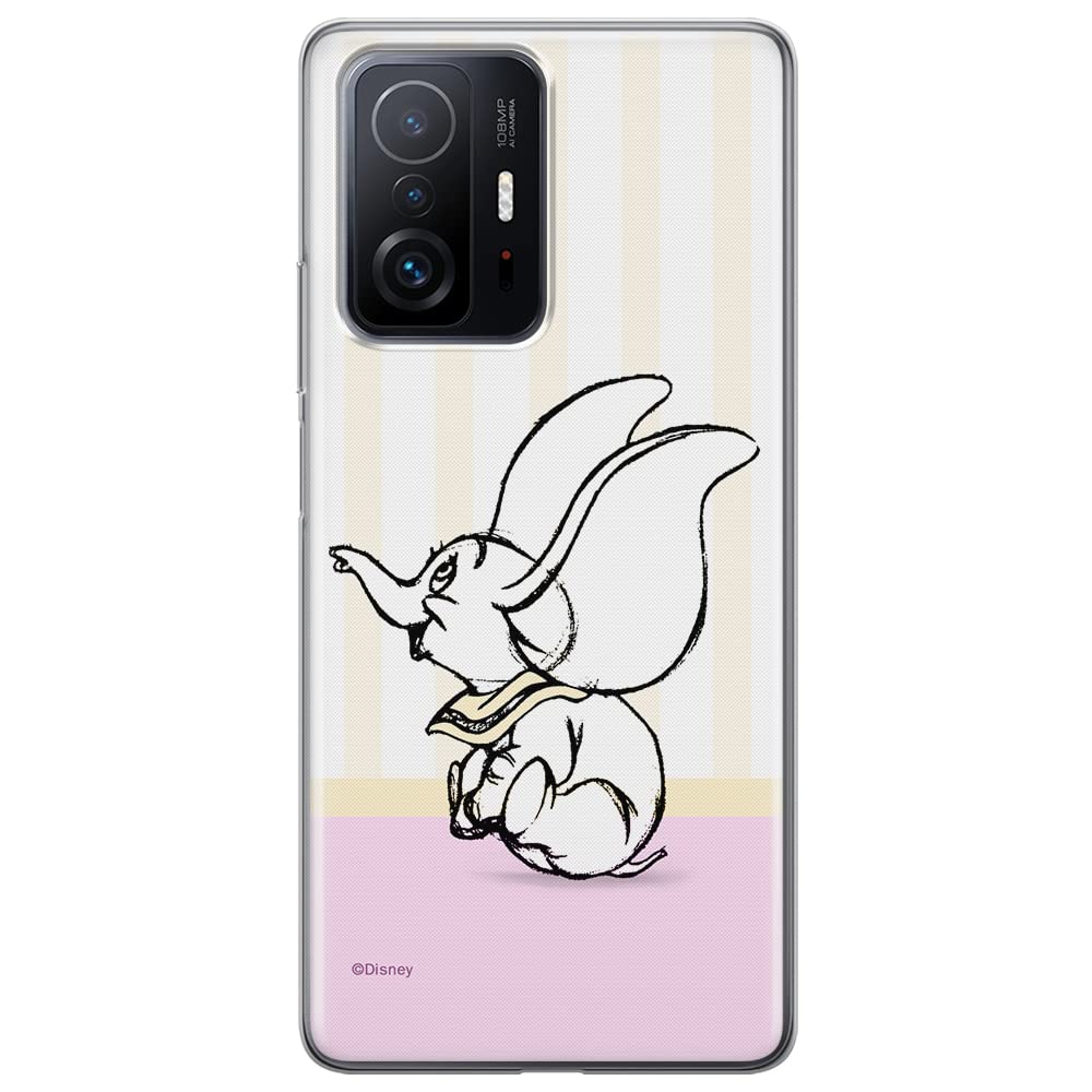 ERT GROUP mobile phone case for Xiaomi 11T 5G / 11T PRO 5G original and officially Licensed Disney pattern Dumbo 009 optimally adapted to the shape of the mobile phone, case made of TPU