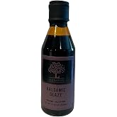 Liokareas Greek Balsamic Glaze - Organic - NonGMO - 8.45oz - Made from Grapes Grown in Greece - NO ADDED SUGARS