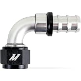 Mishimoto Push-Lock Fitting, 12AN, 90-Degree