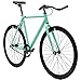 Critical Cycles Classic Fixed-Gear Single-Speed Bike with Pursuit Bullhorn Bars, 43cm/X-Small, Celeste