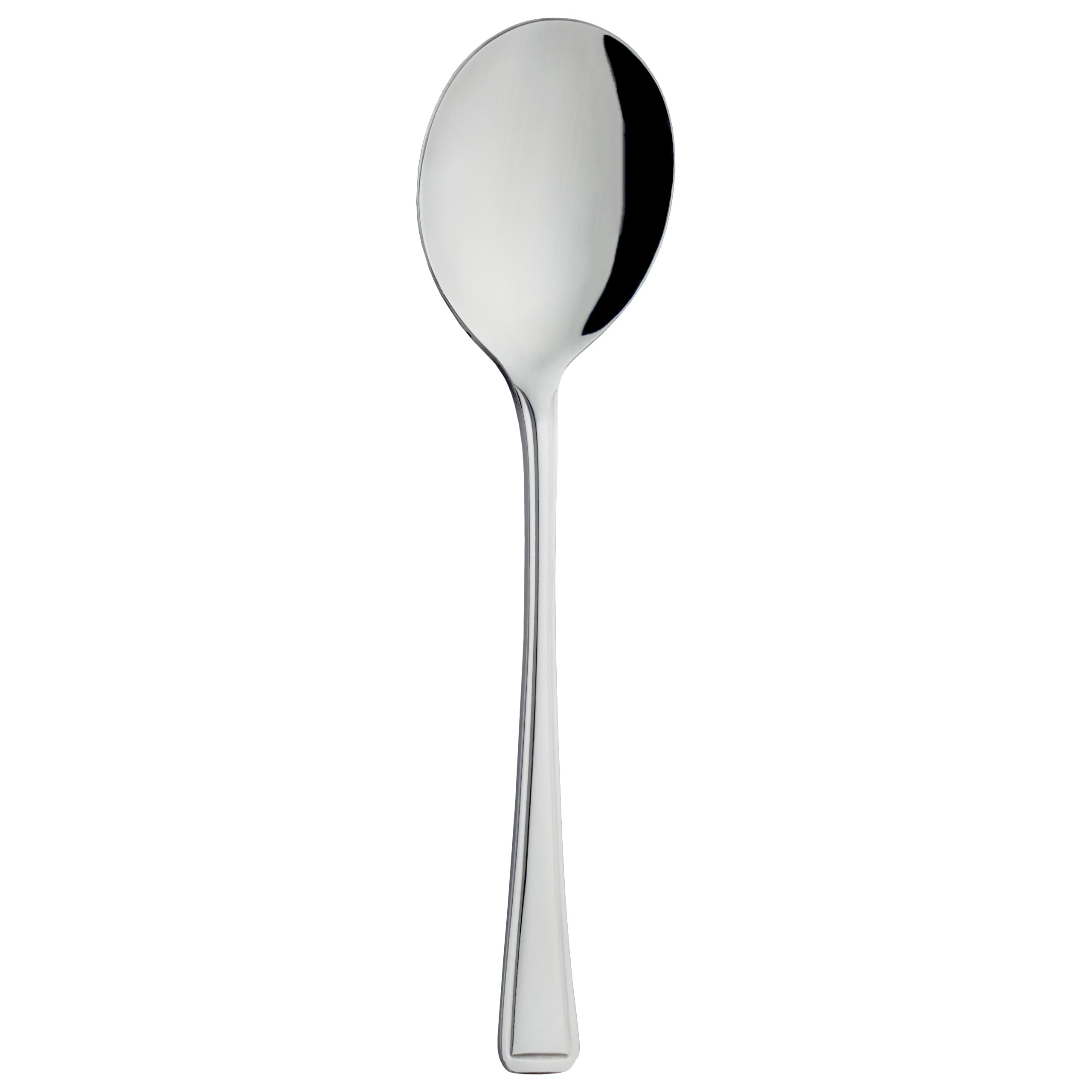 Grunwerg Harley Soup Spoons, 18/0 Stainless Steel, Set of 12