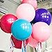 36 Inch Big Balloon Helium Giant Sky Blue Balloons, 6ct
