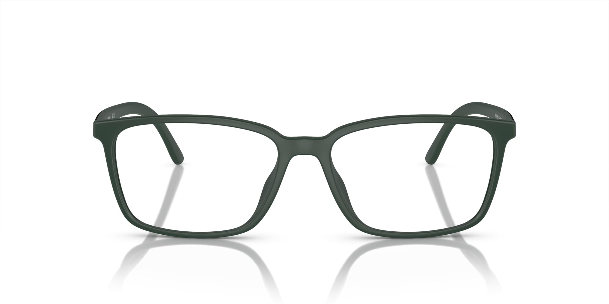 Photo 1 of Polo Ralph Lauren Men's PH2250U Universal Fit Rectangular Prescription Eyewear Frames, Matte Bottle Green/Demo Lens, 54 mm
