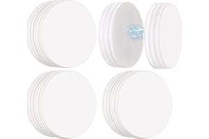 Supforce 4 Pairs Magnetic Shower Curtain Weights, Silicone Covered Rustproof Shower Curtain Liner Weights with Anti-Slip Design, Heavy Duty Outdoor Curtain Weights for Tablecloth, Drapery, Flag