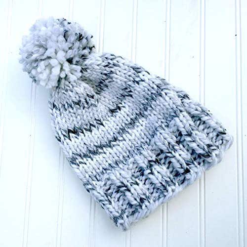 hand knit winter hats