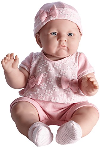 JC TOYS, realistische Baby-Puppe Lily, Hellrosa, 45,7 cm