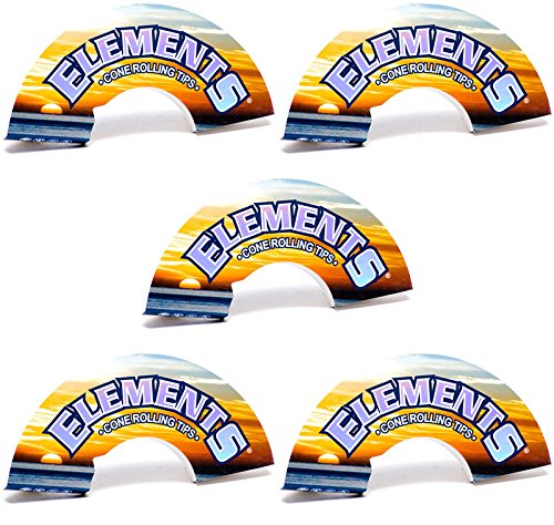 Elements Cone Tips {5 Packs} Rolling Paper Filter Tips